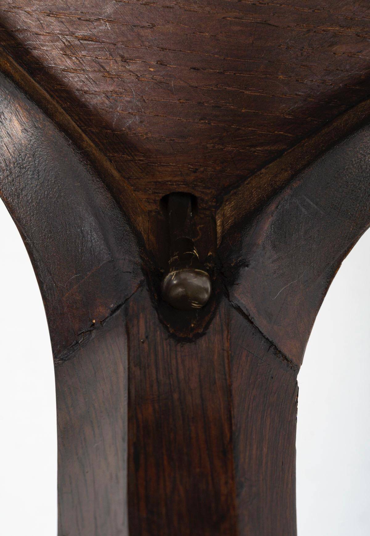 Table "Heart" in Louis XV style, Attributed to Maison Krieger, Circa 18