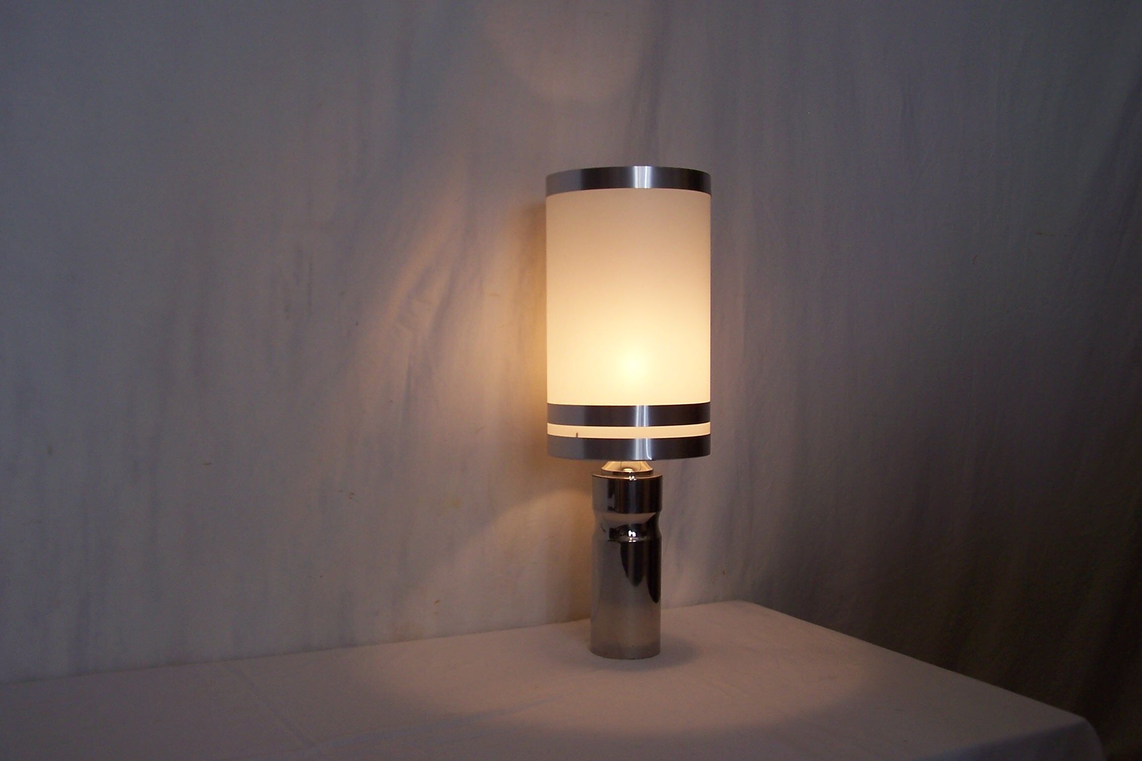 MIchel DARTOIS stainless light from the 60s - 70s