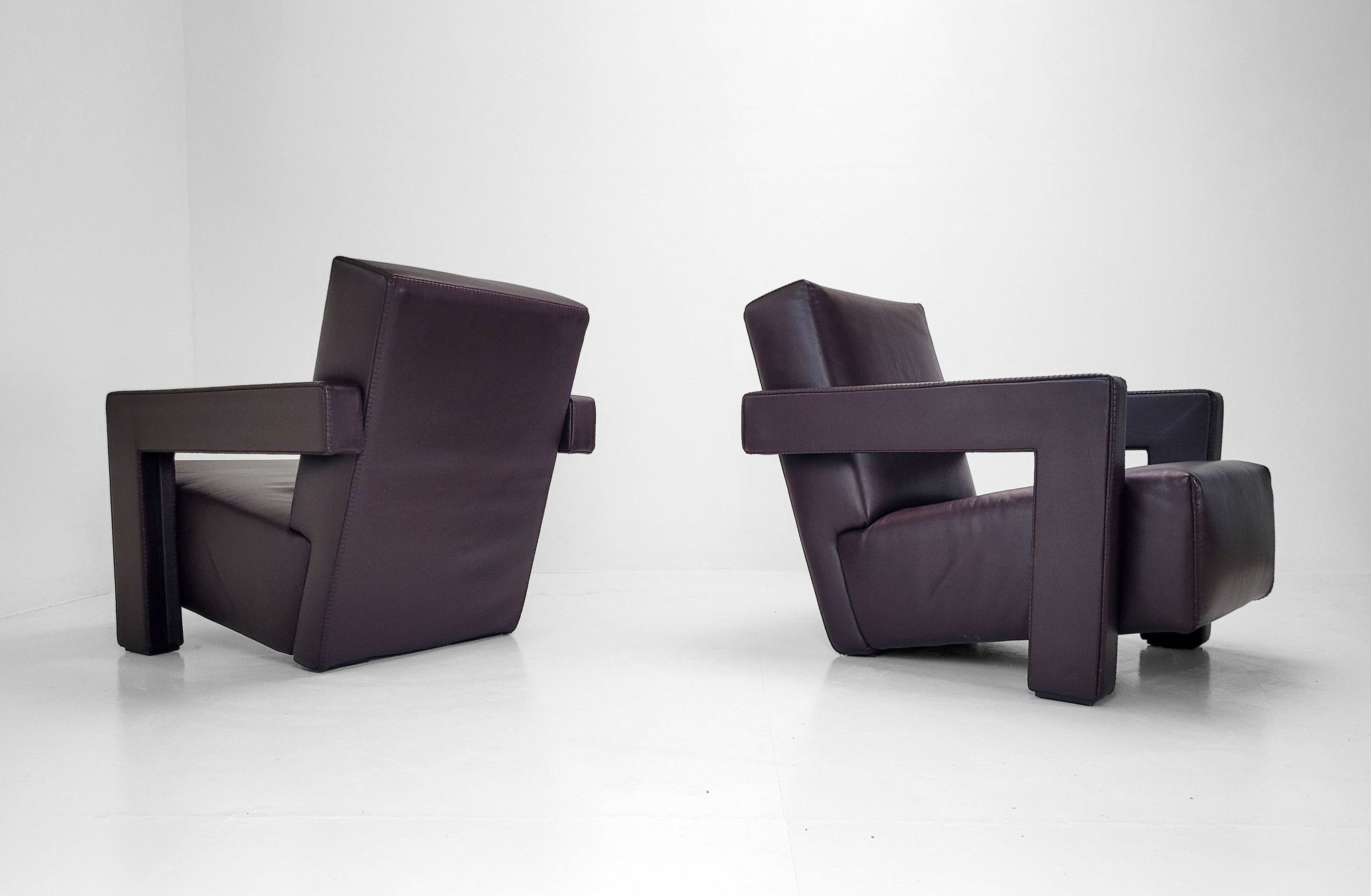 Set of 2 Utrecht armchairs Cassina – Gerrit Rietveld (1935)