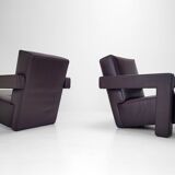 Set of 2 Cassina Utrecht Armchairs – Gerrit Rietveld (1935)