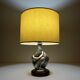 Vintage silver table lamp man and woman by Ottaviani, Italy, 1970s.