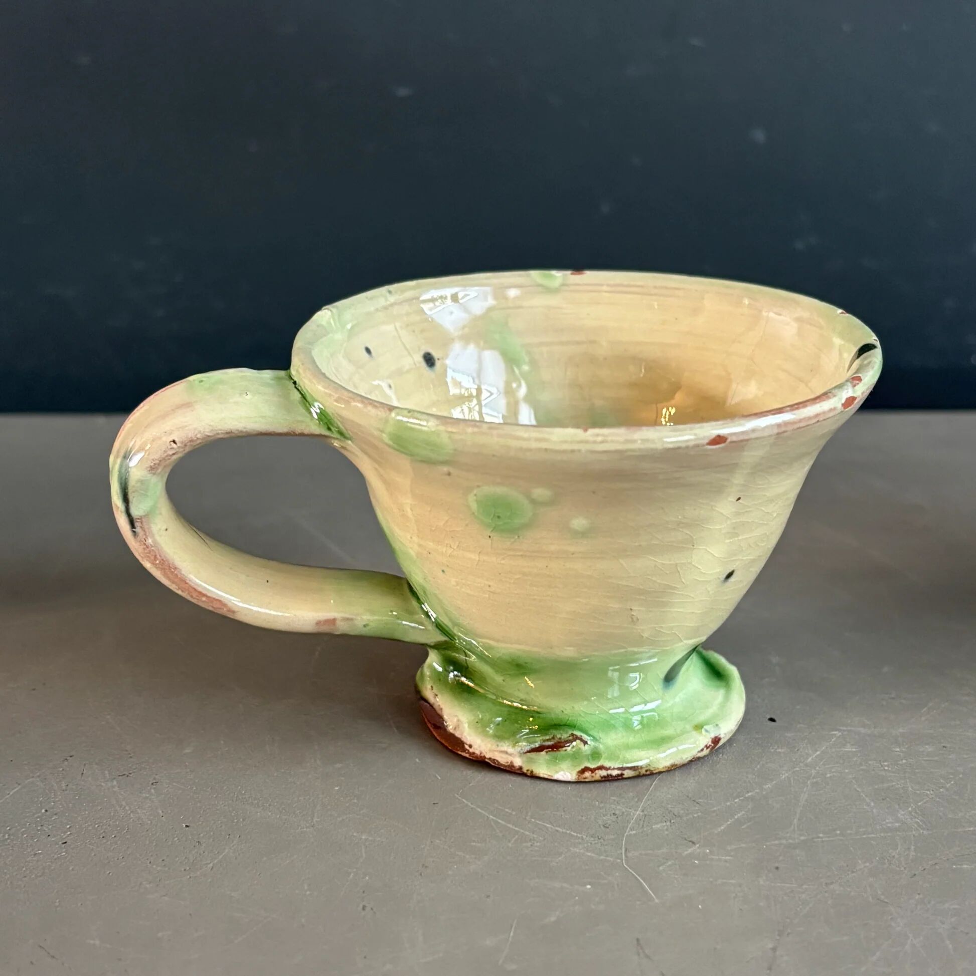 4 tasses en céramique artisanale - Ref 1361