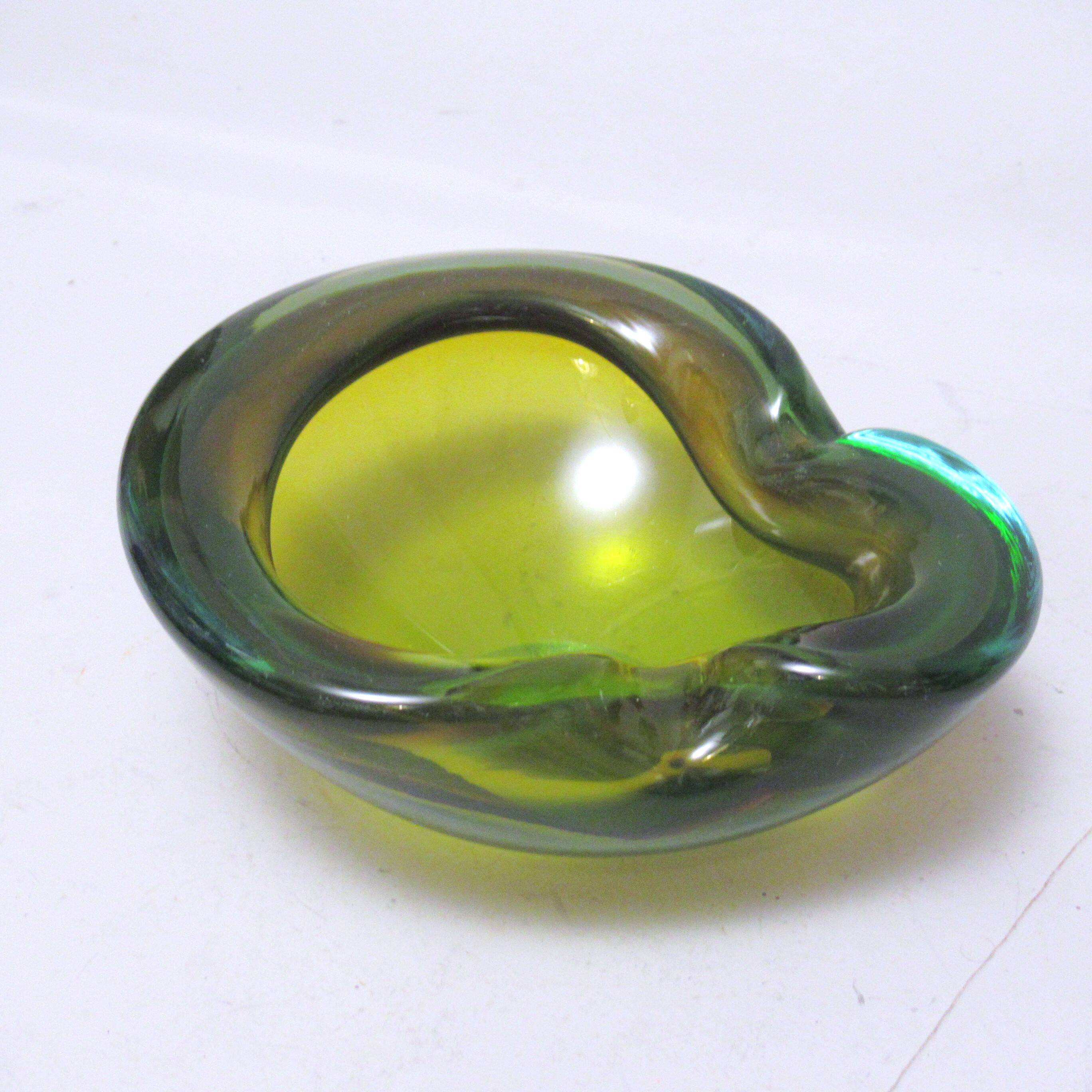 Murano free form ashtray 1960s