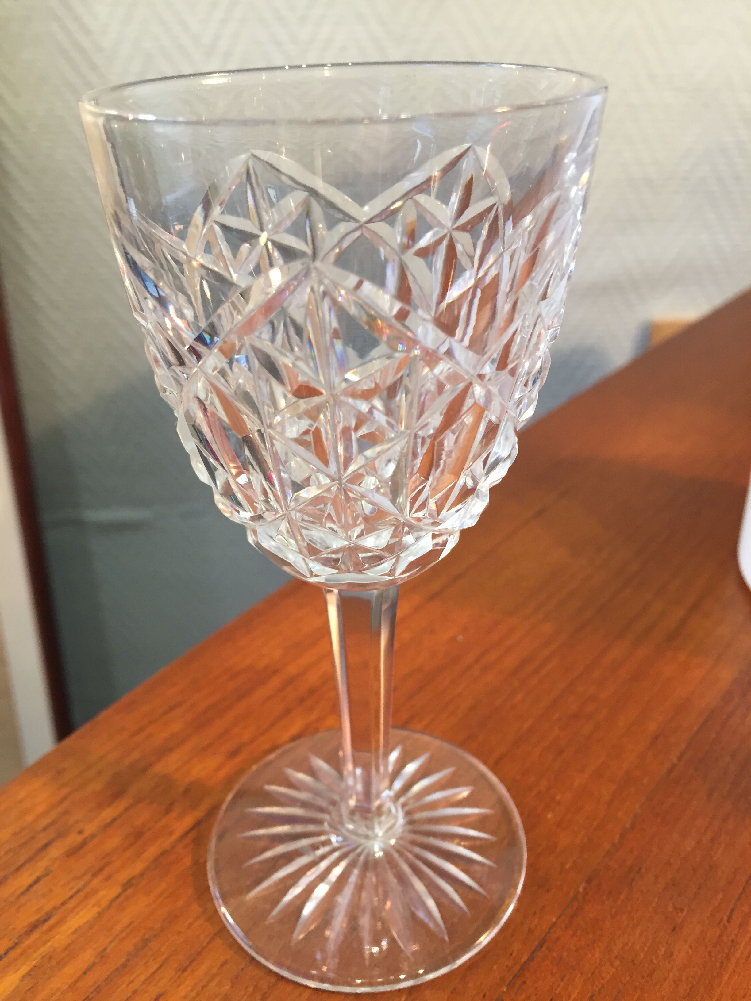 Baccarat crystal glasses