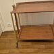 Vintage folding dessert table