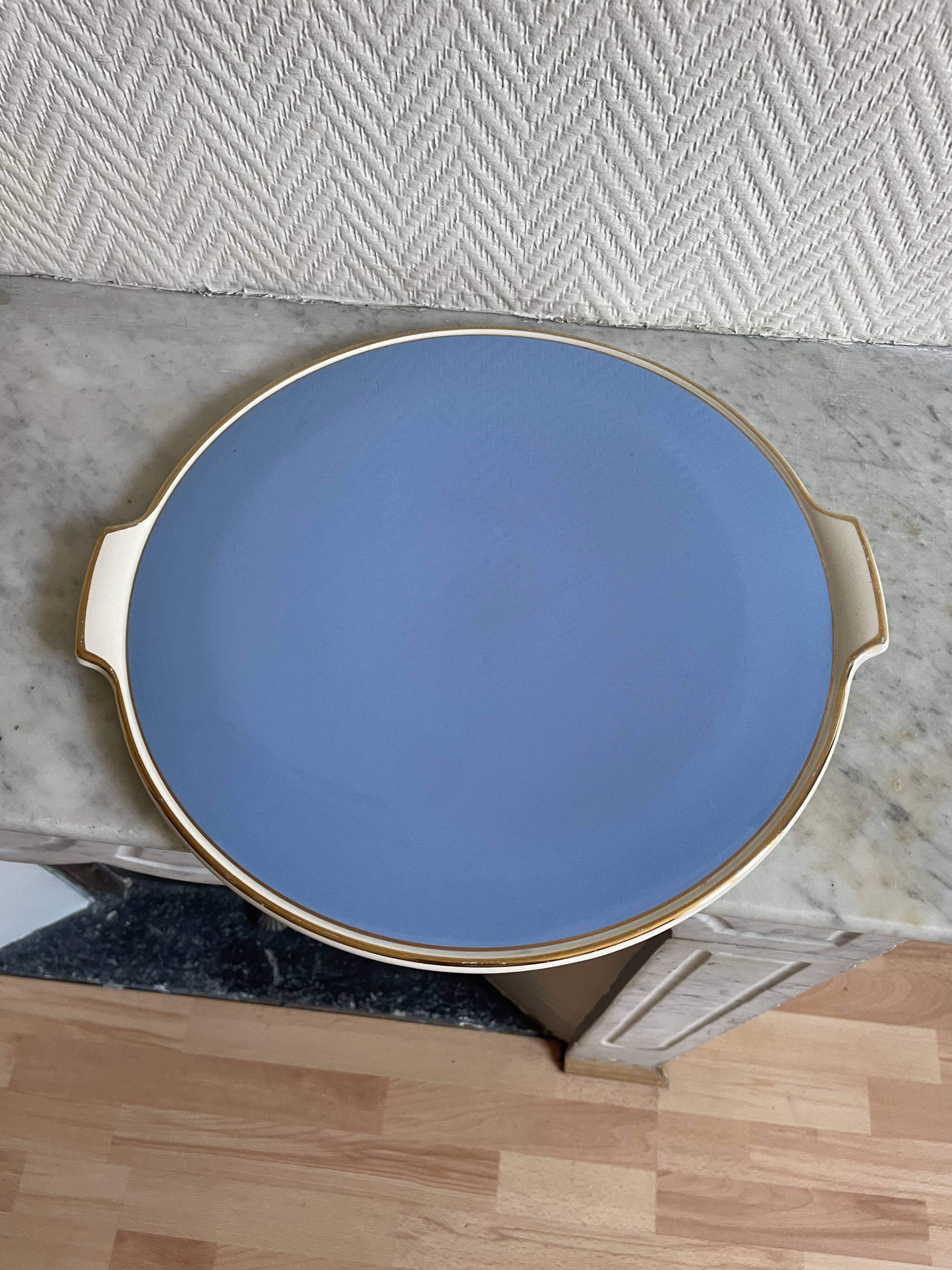 Villeroy and Boch Orléans blue pie dish