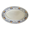 Sarreguemines oval dish