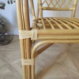 Rattan armchair