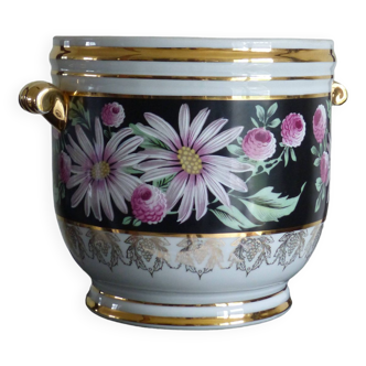 Cache pot en porcelaine de Limoges