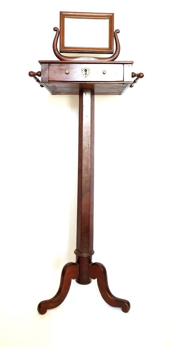 19th century mahogany barber's chair