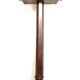 19th century mahogany barber's chair