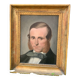 Painting Portrait Roland Meunier Château de Charmant 51 x 41 cm
