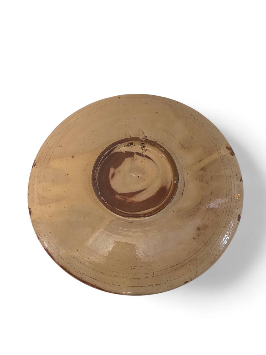 Large vintage ceramic plate - Circa 1970