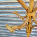 Porte manteau rotin