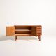Scandinavian Teak Sideboard, Mid-Century