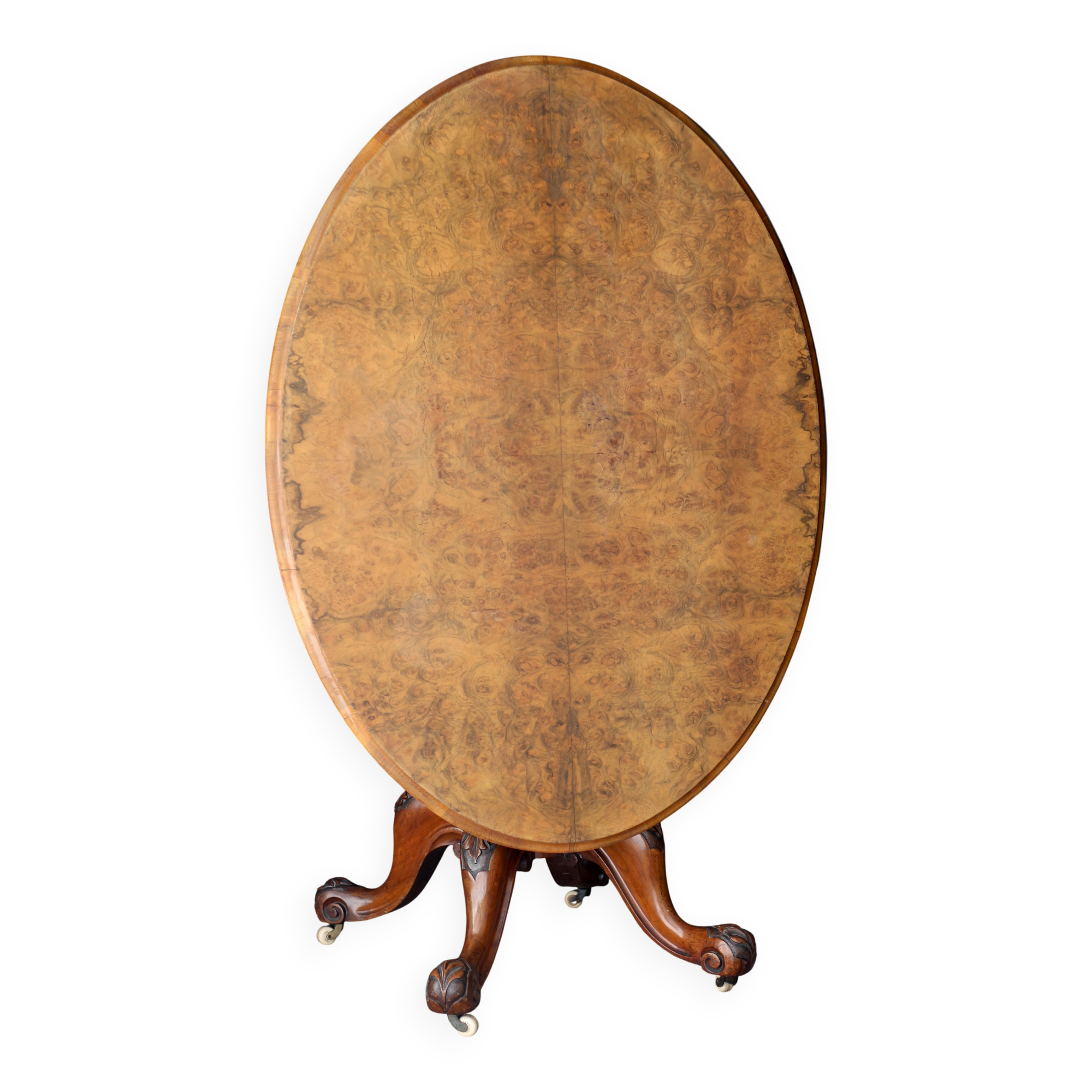 Superbe table john furlong en acajou (vers 1865) !