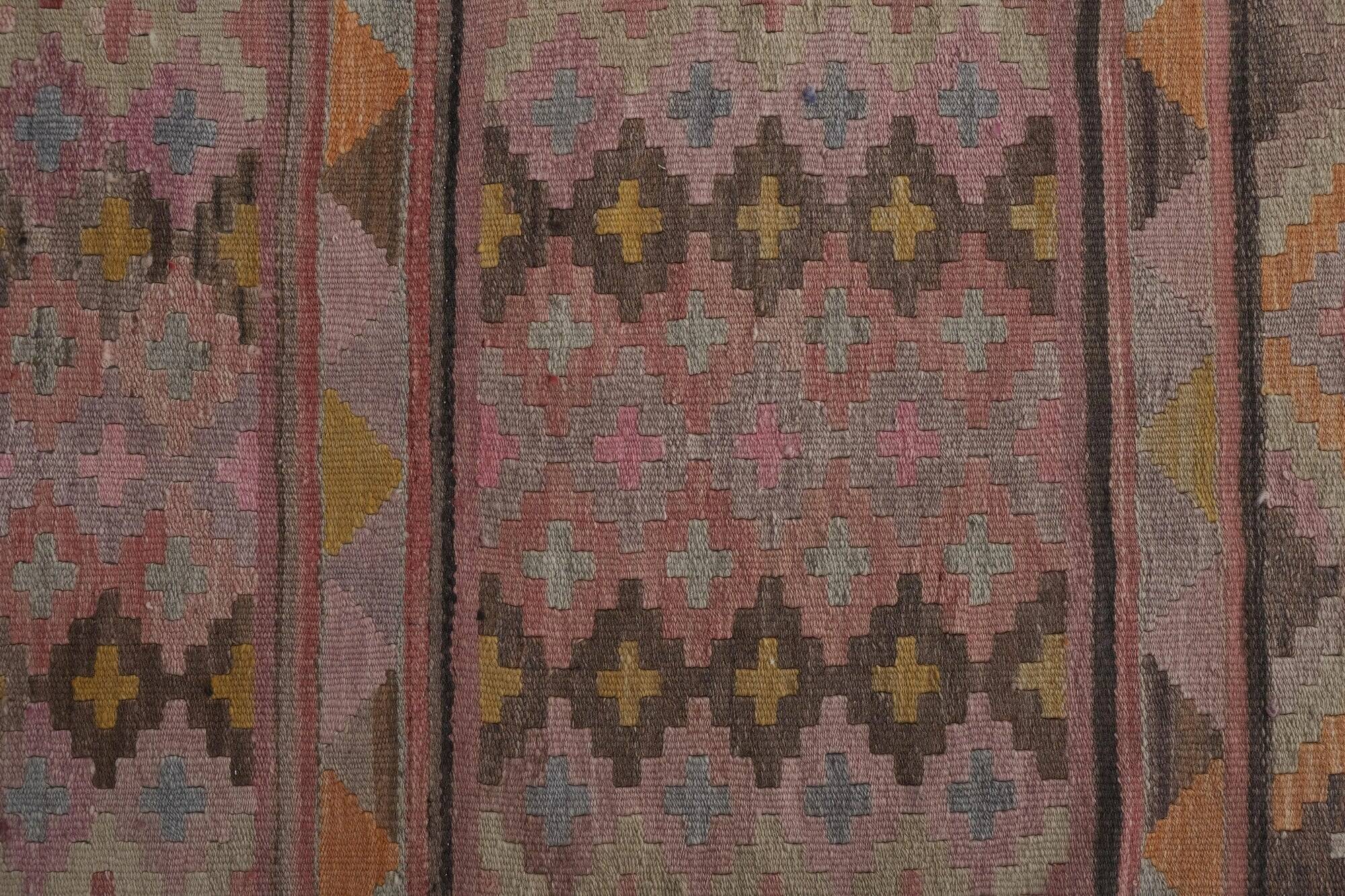 Vintage Turkish hallway rug 70x697 cm