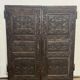 Pair of vintage Breton cabinet doors