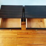 Pair of vintage bedside tables 1960