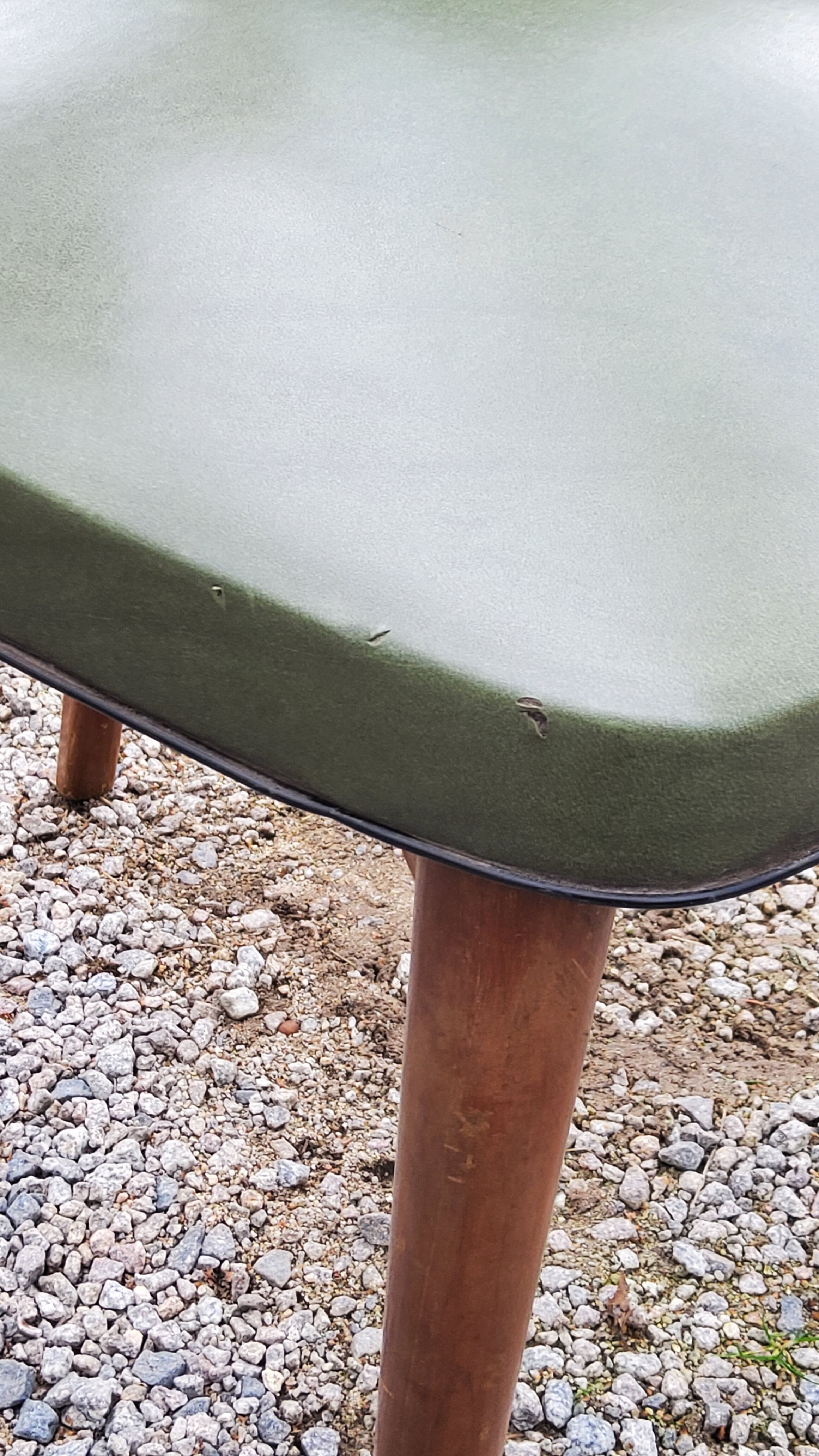 Pair of 50's Scandinavian style mahogany chairs