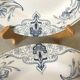 Lot of 6 plates Lunéville Art Nouveau