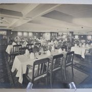 Photo argentique salle de paquebot vers 1930