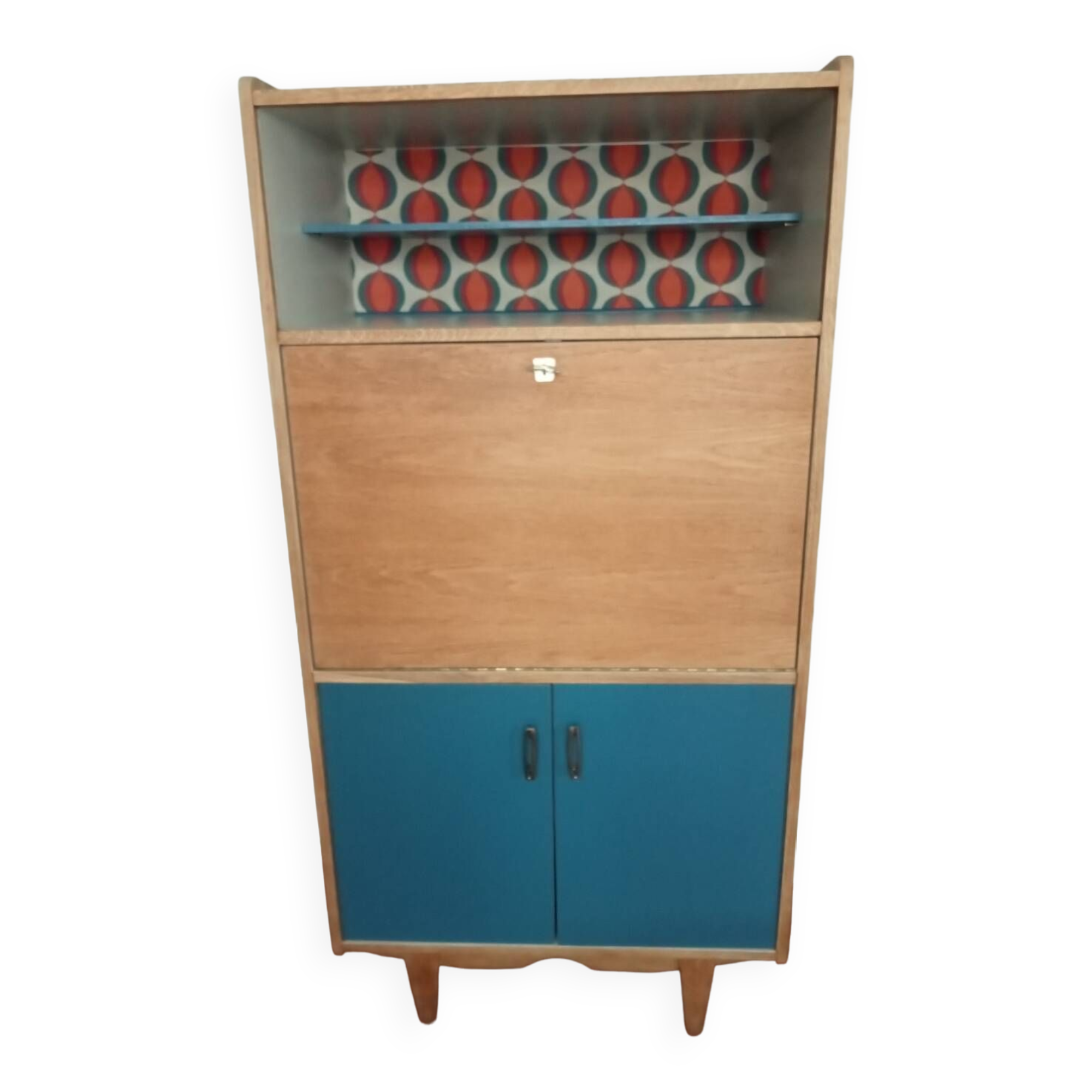 Revamped vintage secretary
