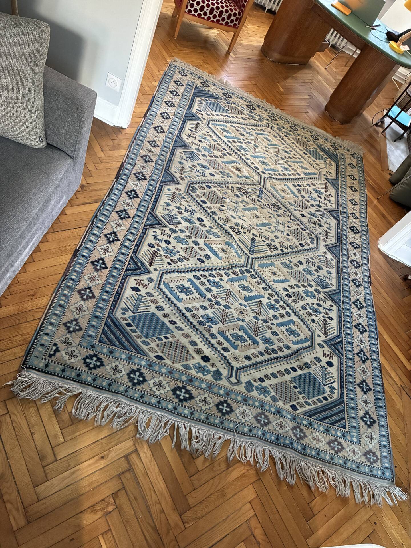 Turkish wool rug 294 x 188