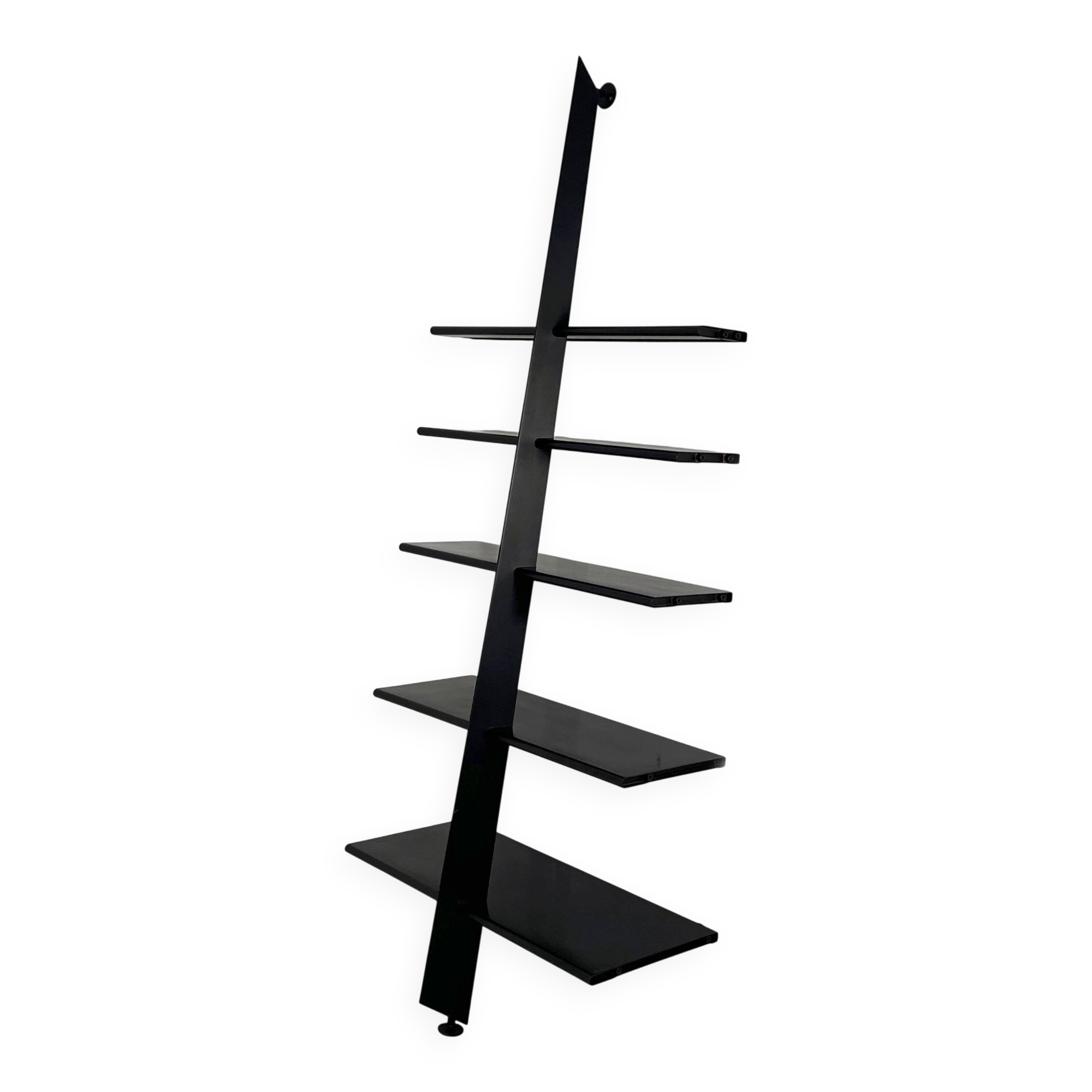 Black Mac Gee shelf by Philippe Starck for Baleri Italia, 1980