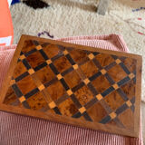 Old marquetry box