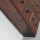 Antique Hardwood Apothecary Cabinet / Bank of Drawers, England, 19th Centur