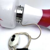 Space age Murano glass table lamp by Mazzega. Italy 1970s