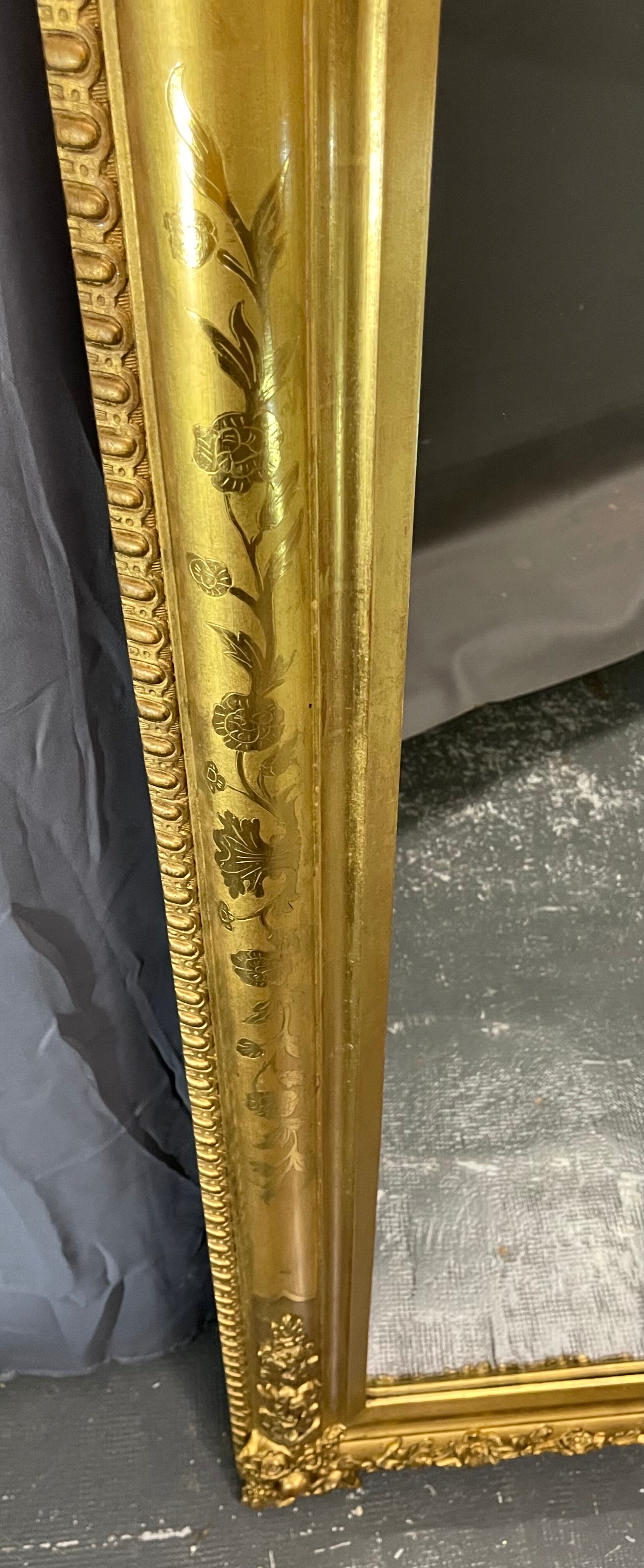 Mirror 174 x 114 cm louis philippe