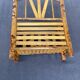 Étagère murale vintage bambou tigre années 70