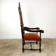 Fauteuil en chêne sculpté du XIXe siècle