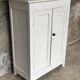 White Parisian buffet 2 doors - 1950