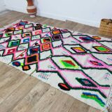 Handmade Moroccan Berber rug 253 X 144 CM