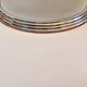 Round chrome metal tray D.27