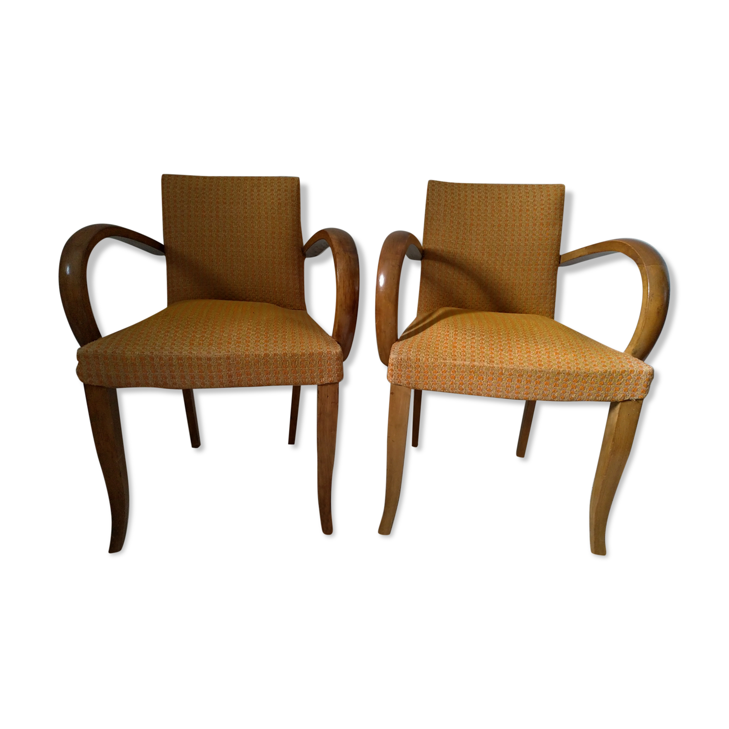 Pair of bridge chairs