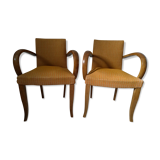 Pair of bridge chairs