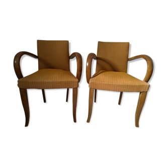 Paire de fauteuils bridges