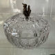 Vintage crystal bonbonnière Val St Lambert