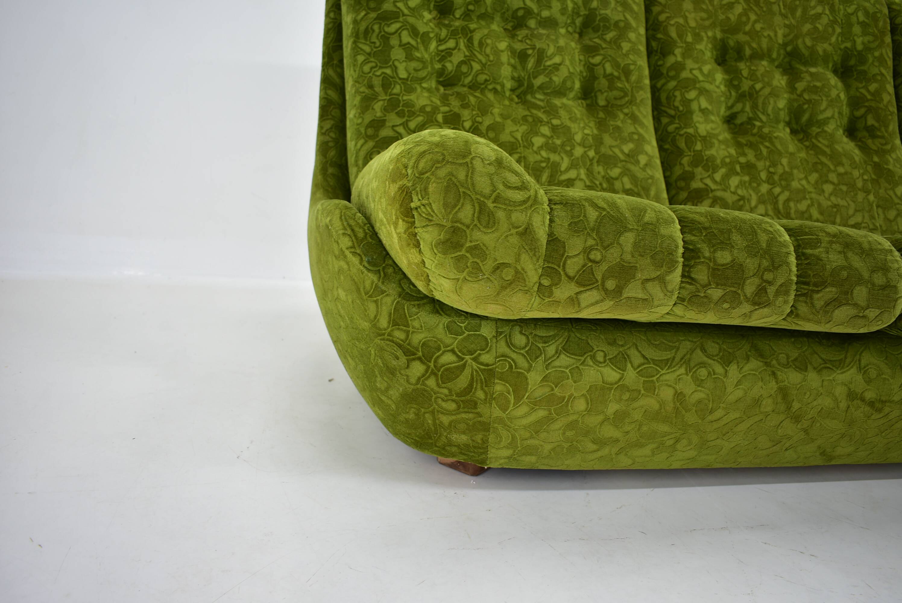 Big Design Three-Seat Sofa Atlantis,Czechoslovakia 1970s