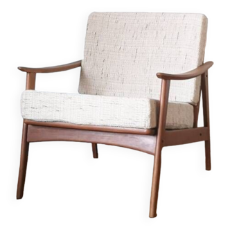 Fauteuil de style scandinave des années 1960-1970