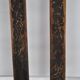 Paire de ski en bois noir ramy