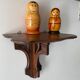 Small old wall shelf