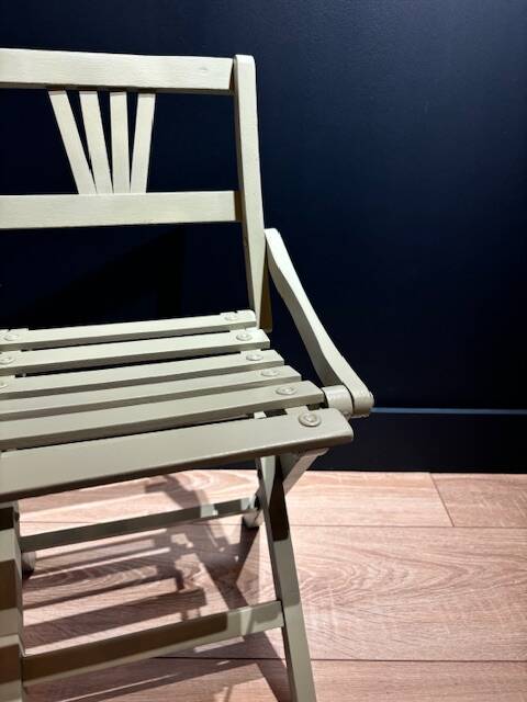 Chaise Pliante Enfant 1950