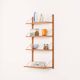 Poul Cadovius shelving unit in teak for Cado, Denmark, 1960s