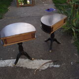Pair of bedside tables 70s.