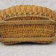 Panier vintage en rotin pour velo